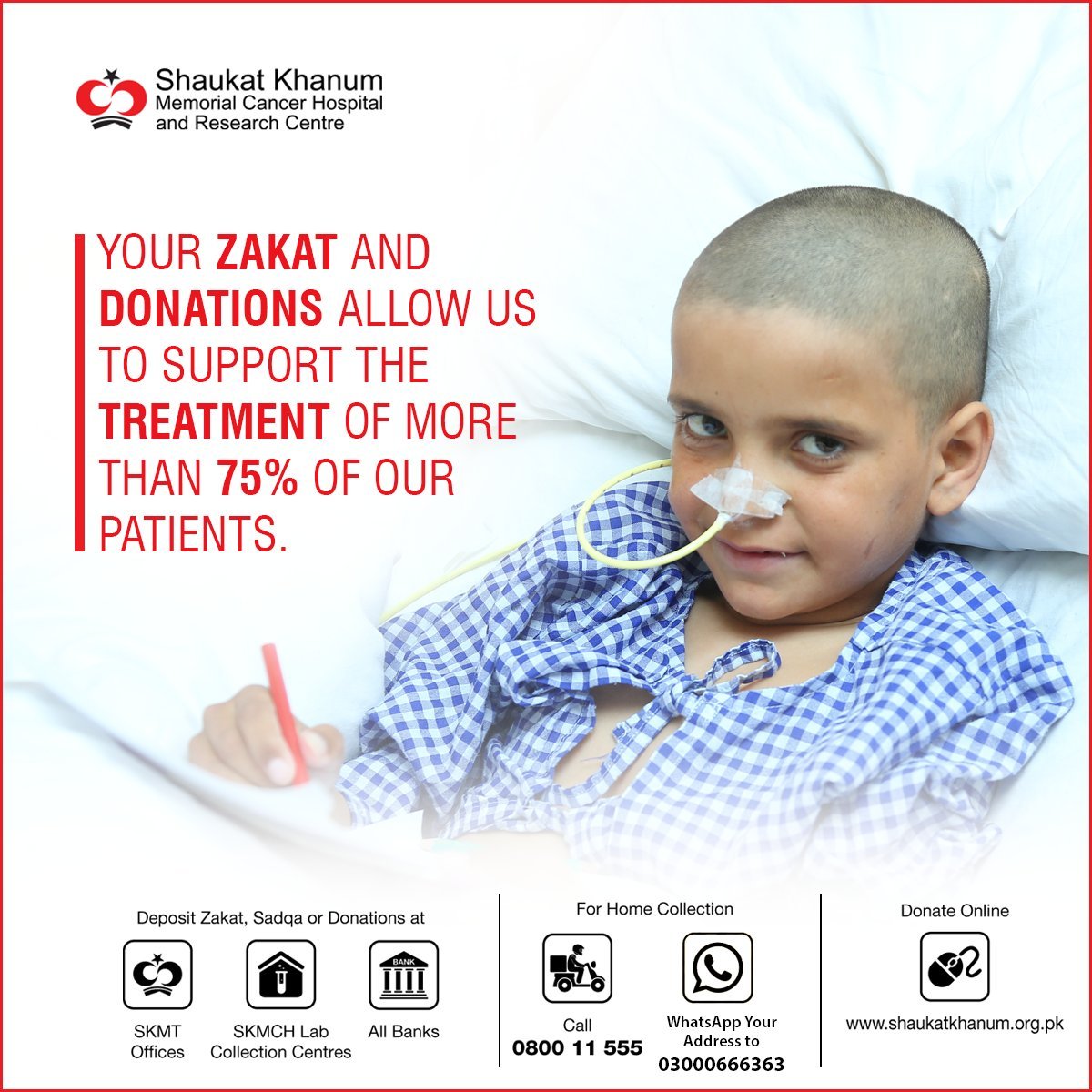 Donate Shaukat Khanum Hospital