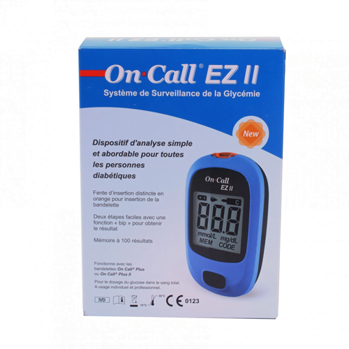On Call Ezii Glucometer / Plus Meter / Ez ii Meter