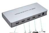 HDMI Quad Multi Viewer 4×1 Seamless Switcher New Box Pack