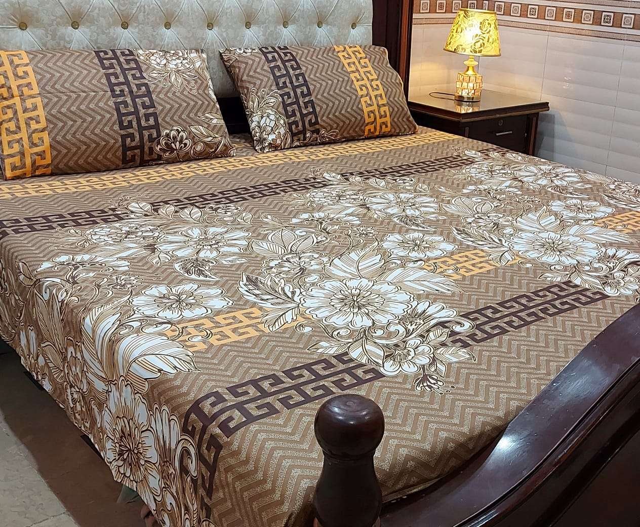 cotton king size bedsheet