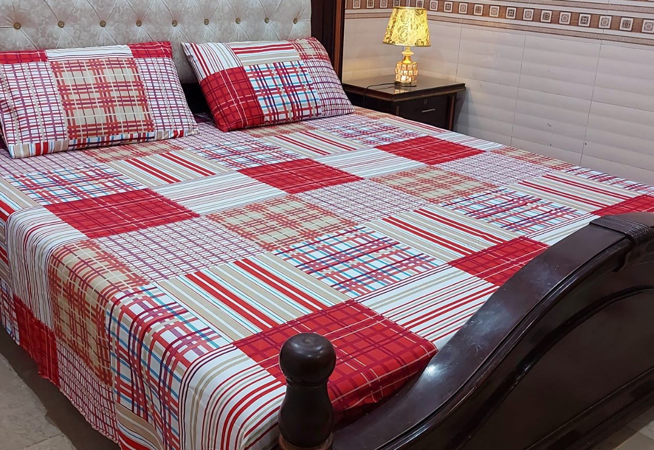cotton king size bedsheet