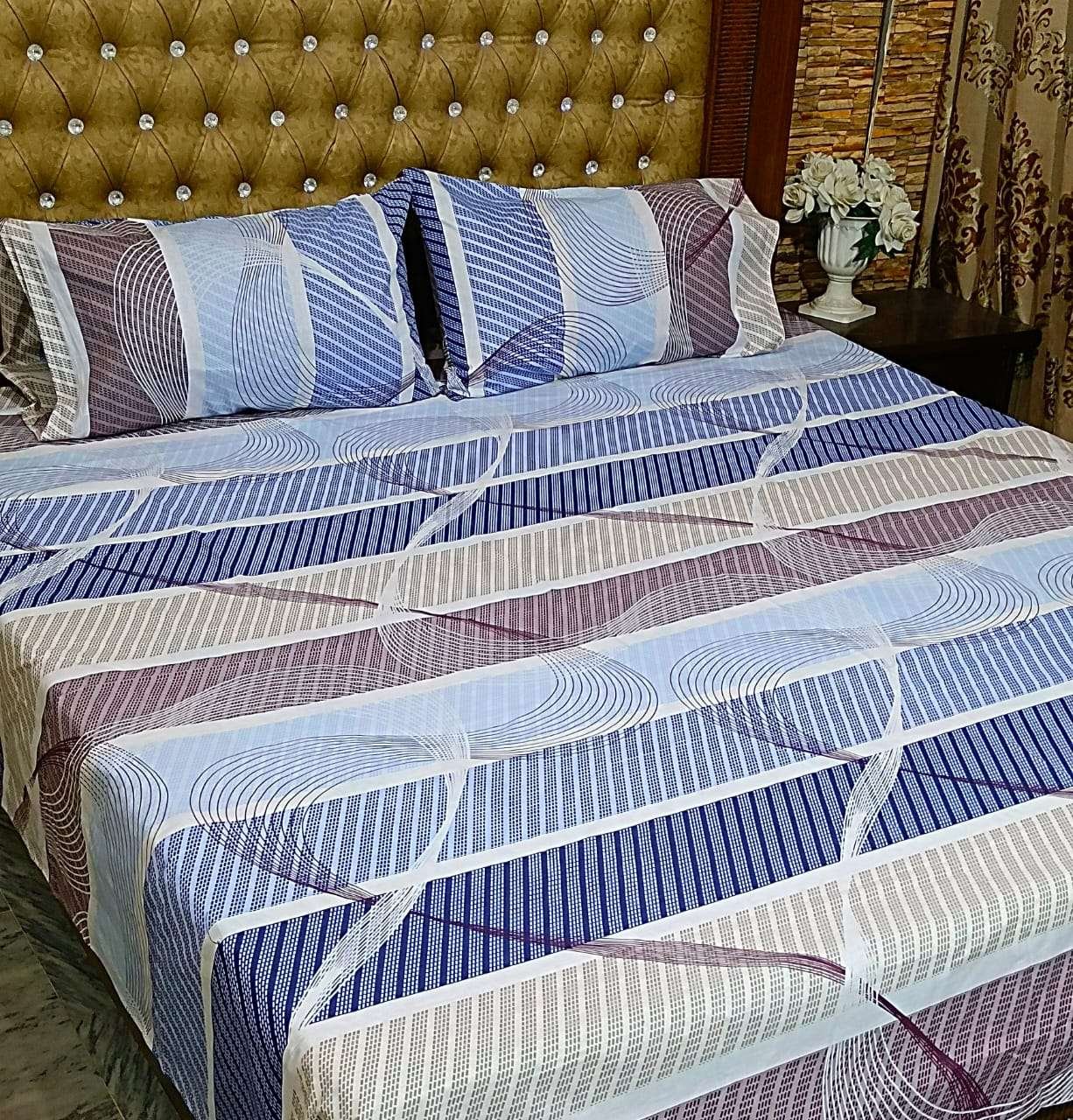 Export cotton king size bedsheet