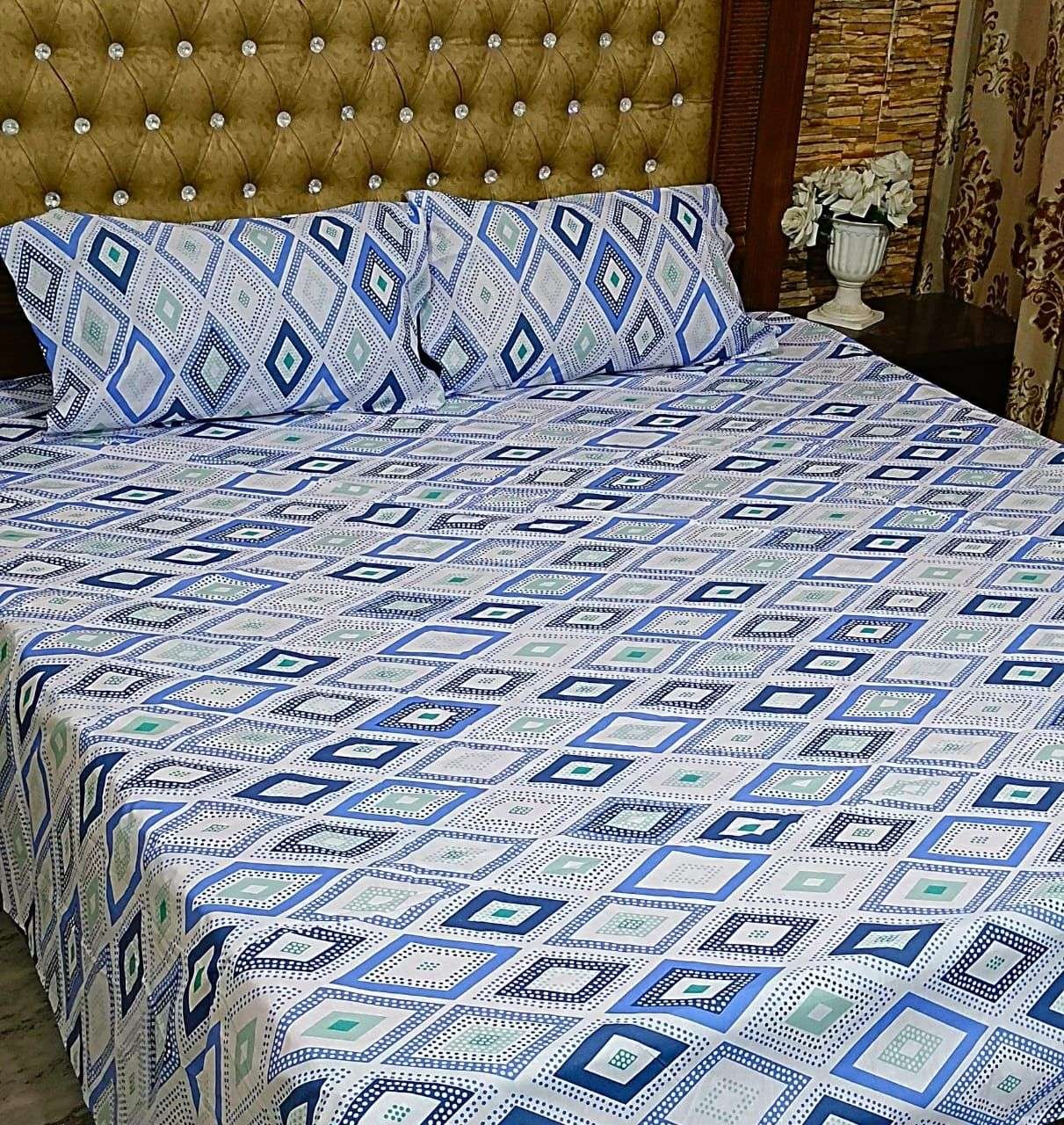 Export cotton king size bedsheet