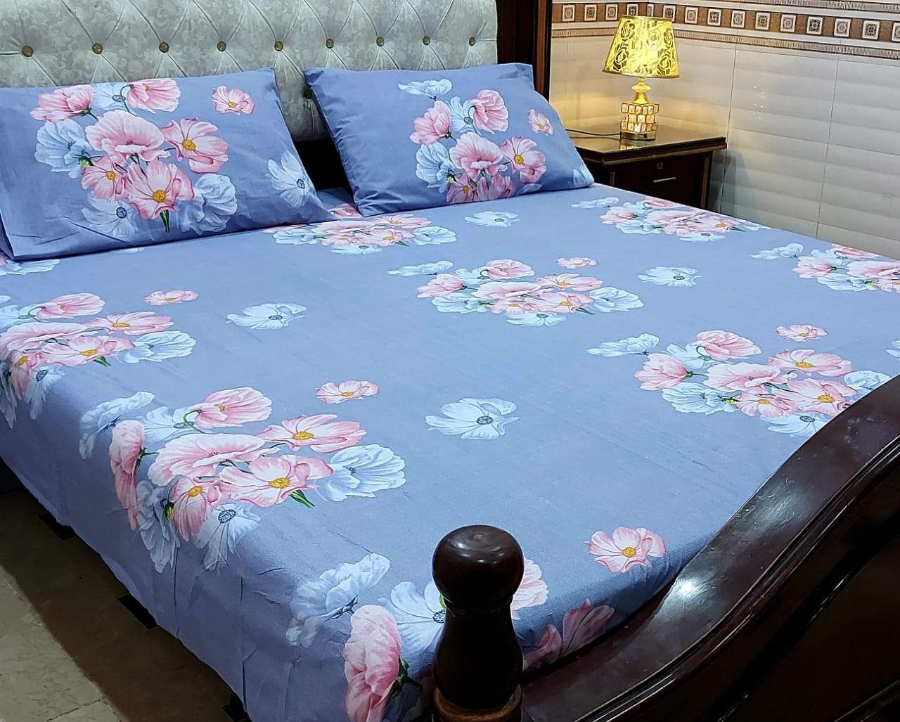 cotton king size bedsheet