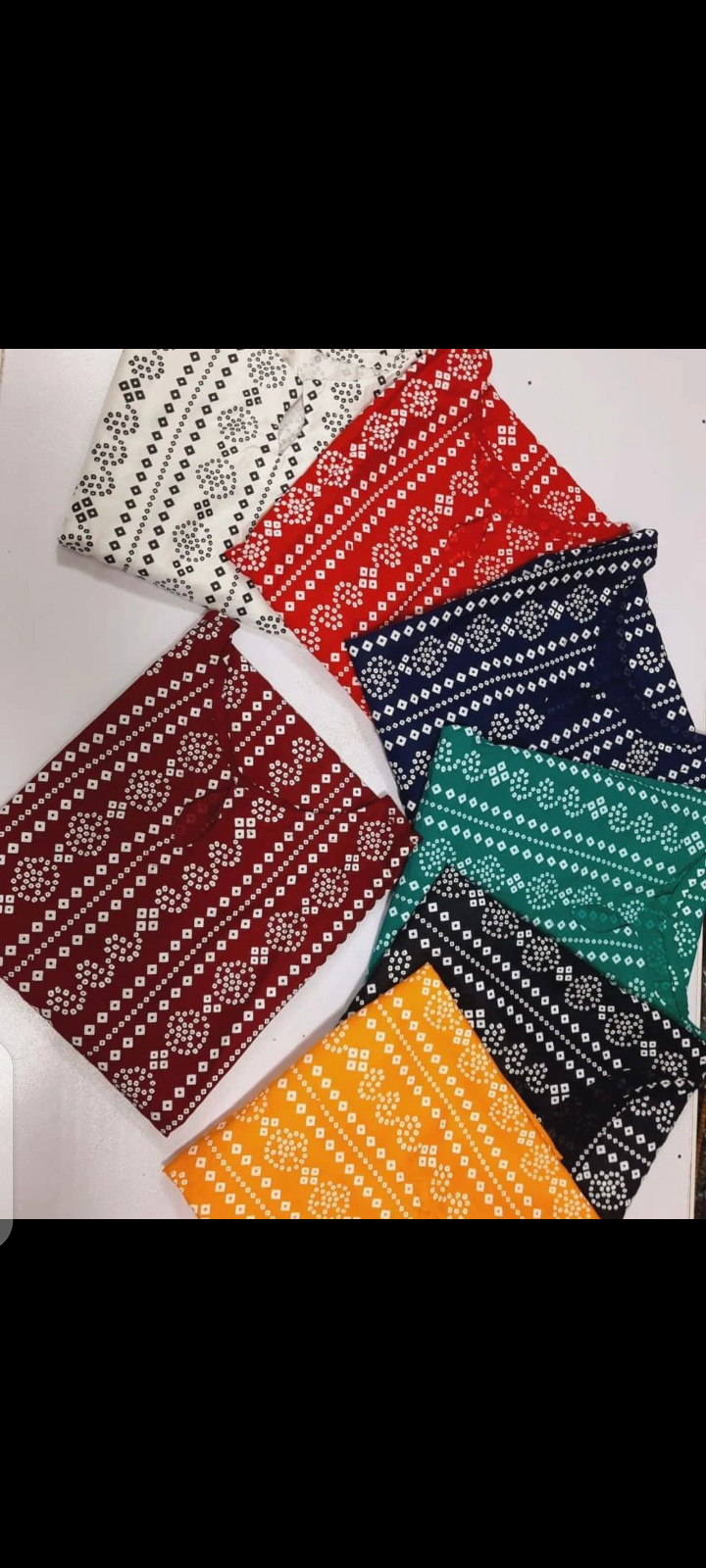 2 Piece Linen Stitiched Chunari Print