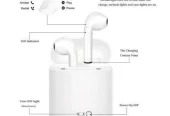 Wireless Earphones I7S TWS (White)