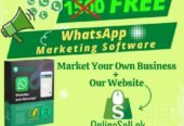FREE WhatsApp Marketing Software by OnlineSell.pk
