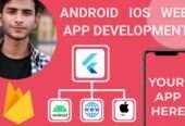 I will develop android and ios mobile app using flutter