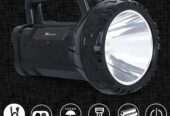 Rechargeable Bright LED Flashlight Torch 75W High Powered Searchlight Built-In Battery