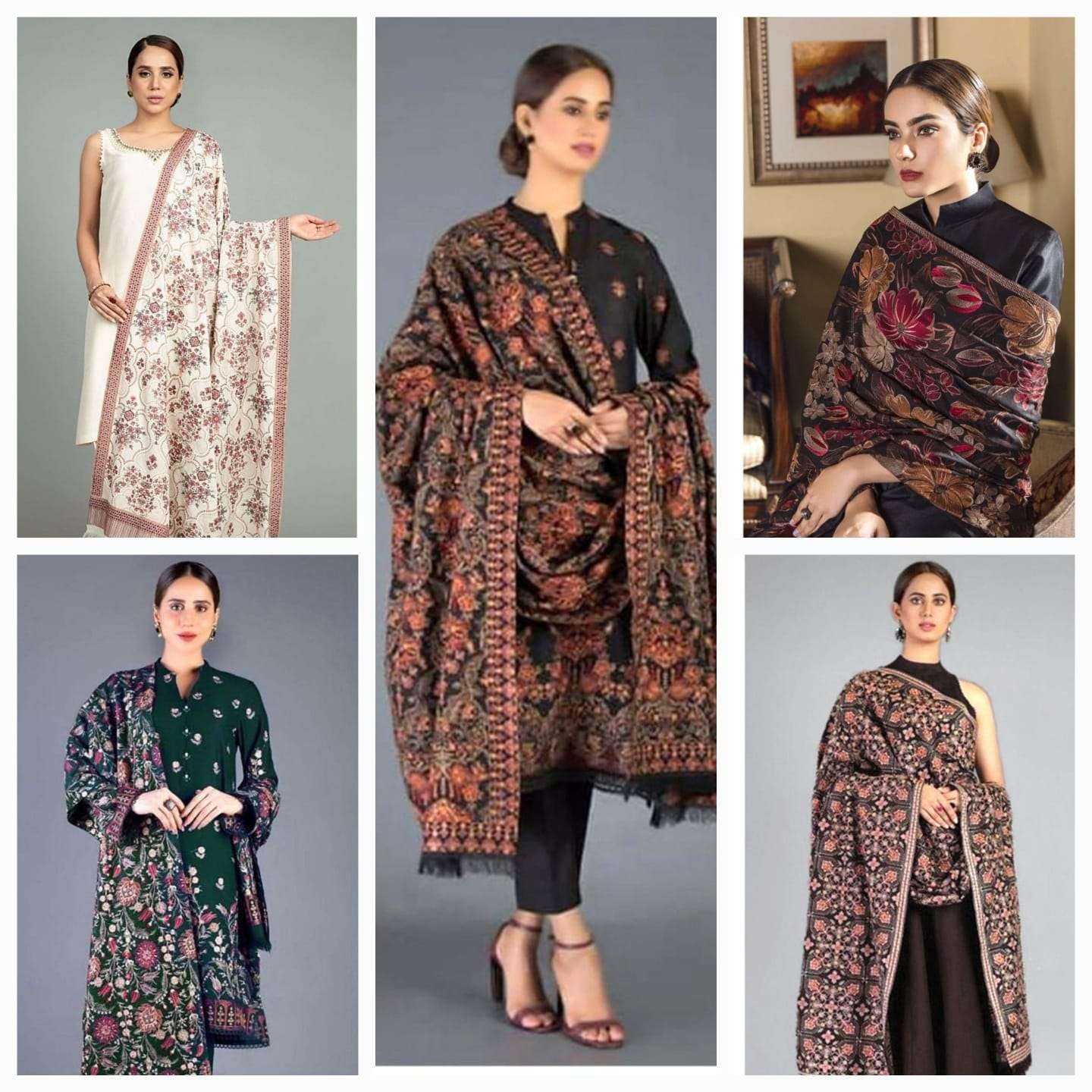 *❁﷽❁* Bareeze 250KT *Winter Collection 2022* Fabric *Best Quality Dhanak* 3pc *Front Full Heavy E