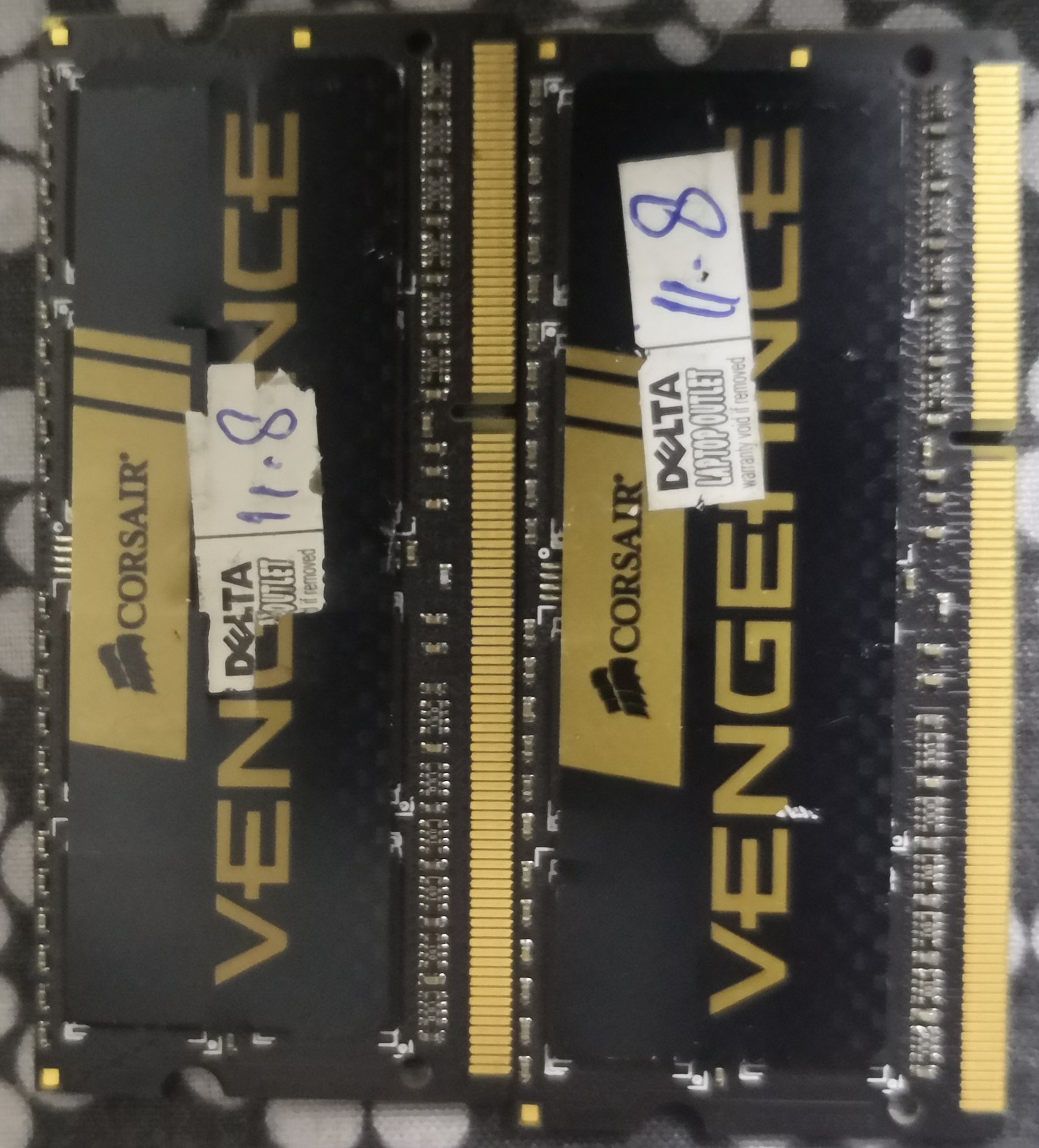 Corsair Vengeance 8GB DDR3 Laptop RAM