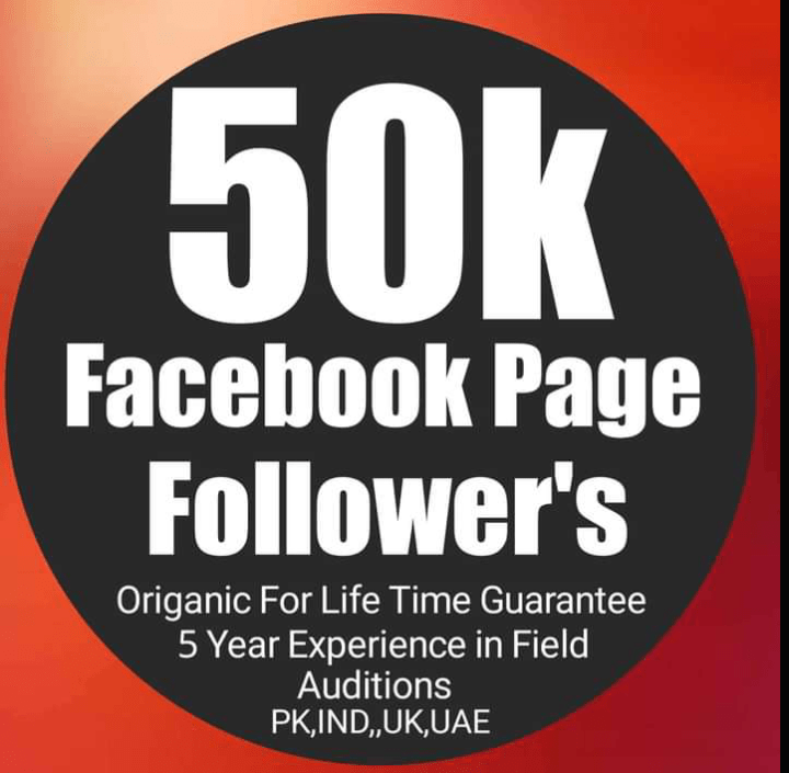 Facebook Page Followers and likes