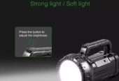 Rechargeable Bright LED Flashlight Torch 75W High Powered Searchlight Built-In Battery