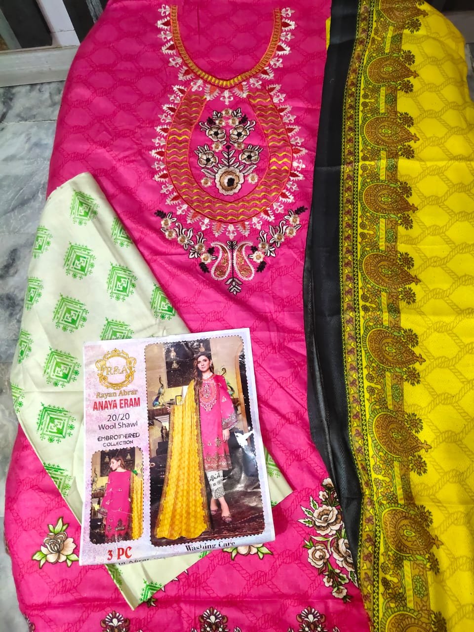 Winter collection dress 3 piece