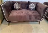 Elegant sofa set 6 seater slightly used