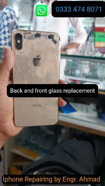 iphone 7 x xs 11 12 13 pro max front back glass replacement touch tp