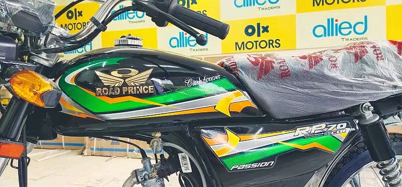 Road Prince RP 70 Passion 2023 Metro and Honda Latest Model Brand New