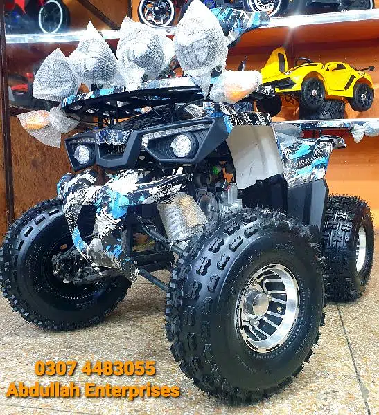 New model 2023 ATV QUAD BIKE 150 size Brand new zero meter