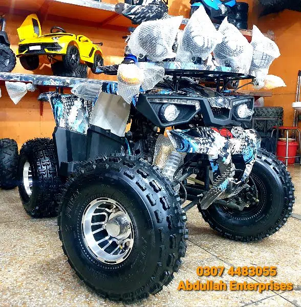 New model 2023 ATV QUAD BIKE 150 size Brand new zero meter