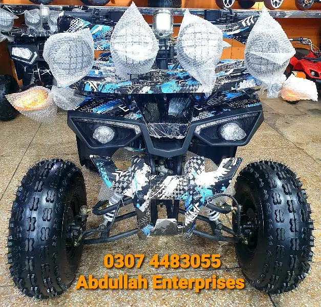 New model 2023 ATV QUAD BIKE 150 size Brand new zero meter