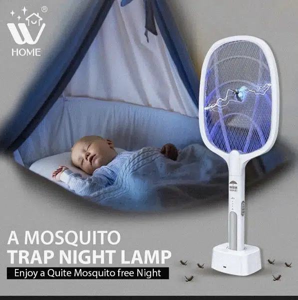mosquito killer racket 2 in 1 (free home delivery)