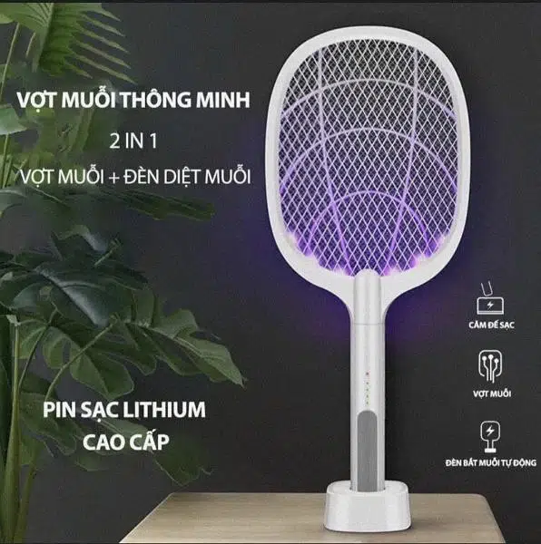 mosquito killer racket 2 in 1 (free home delivery)