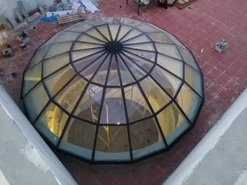 Glass canopy / Glass domes / Glass skylight
