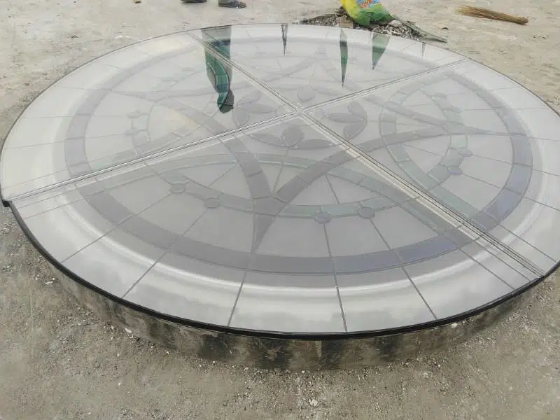 Glass canopy / Glass domes / Glass skylight