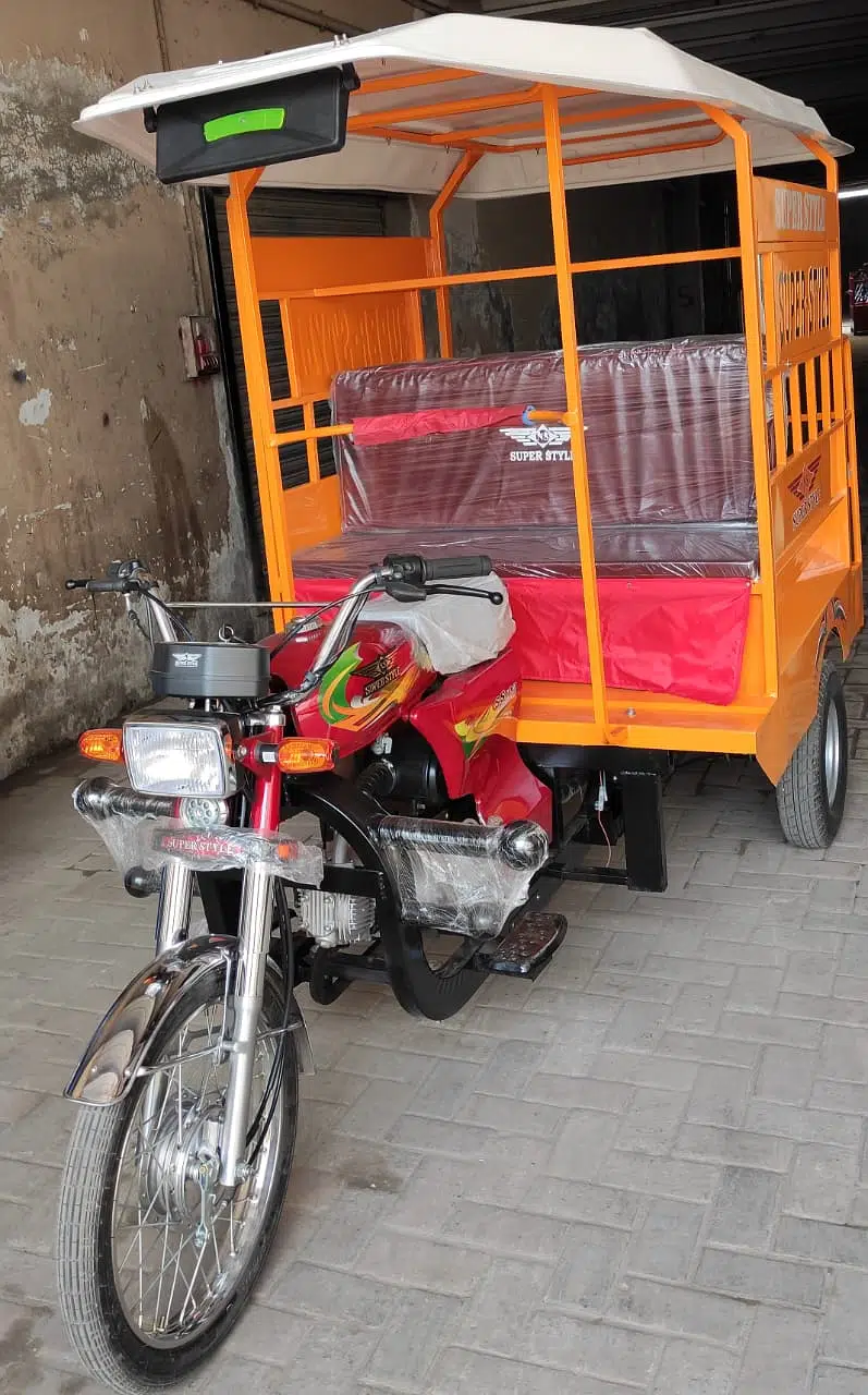 Super Style 9 Seater Passenger Rickshaw 2023