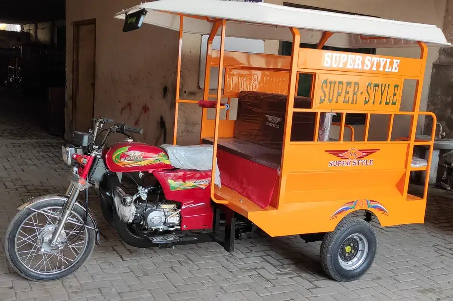 Super Style 9 Seater Passenger Rickshaw 2023