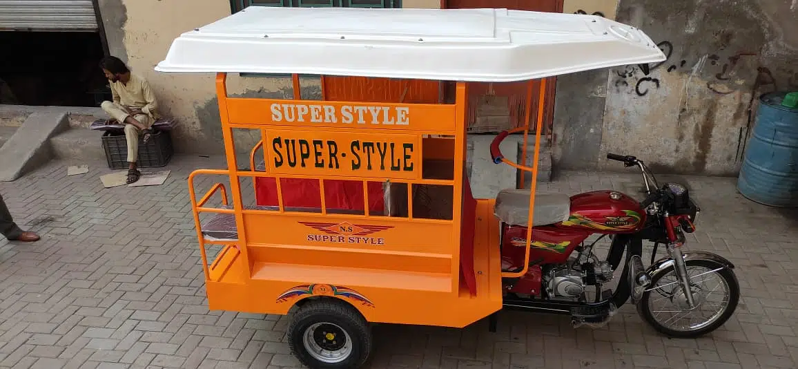 Super Style 9 Seater Passenger Rickshaw 2023