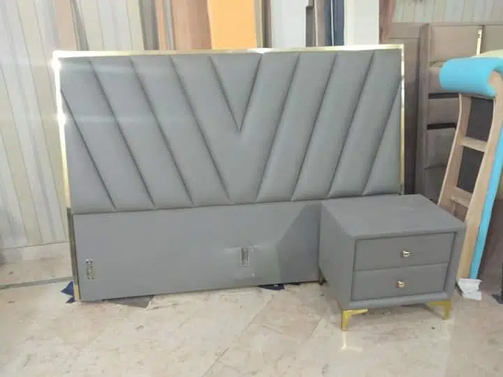 bed dressing side table / double bed / bed / bed set / Furniture