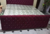 bed dressing side table / double bed / bed / bed set / Furniture