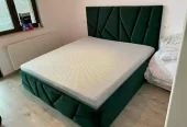 bed dressing side table / double bed / bed / bed set / Furniture