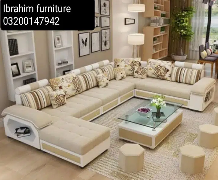 U shape sofa set 10000 per seart