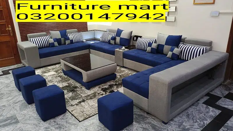 U shape sofa set 10000 per seart