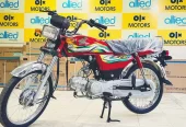 Honda CD70 CG125 2023 Latest Model Red and Black Colour Brand New