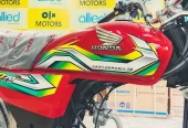 Honda CD70 CG125 2023 Latest Model Red and Black Colour Brand New
