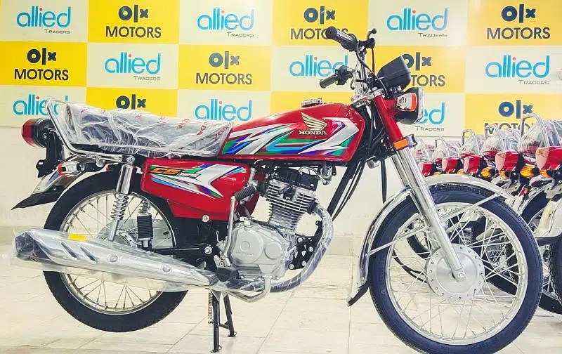 Honda CD70 CG125 2023 Latest Model Red and Black Colour Brand New