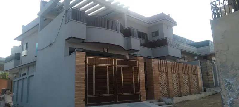 Corner 14 Marla Double Storey House For Sale Asc Colony E Extension Block Nowshera