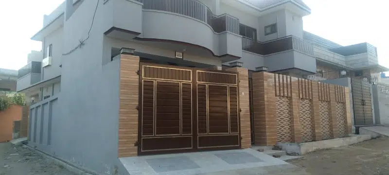 Corner 14 Marla Double Storey House For Sale Asc Colony E Extension Block Nowshera