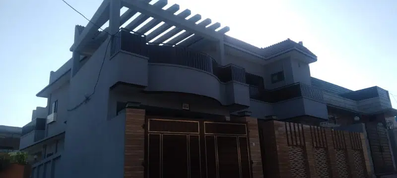 Corner 14 Marla Double Storey House For Sale Asc Colony E Extension Block Nowshera