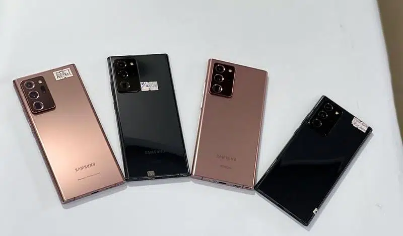 SAMSUNG GALAXY S21 ULTRA & NOTE 20 ULTRA STOCK AVAILABLE APPROVED