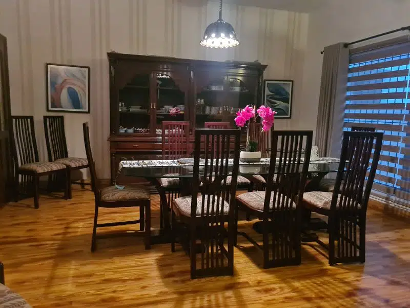 Beautiful Dining Table with 12 chairs