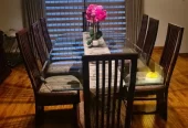 Beautiful Dining Table with 12 chairs