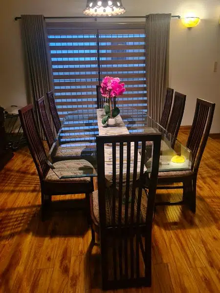 Beautiful Dining Table with 12 chairs