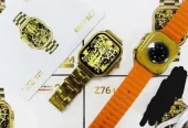 New Smart Watch Gold edition Series 8 Ultra Z76 Ultra with extra strap