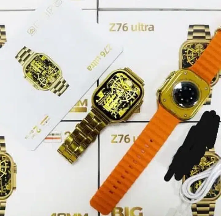 New Smart Watch Gold edition Series 8 Ultra Z76 Ultra with extra strap