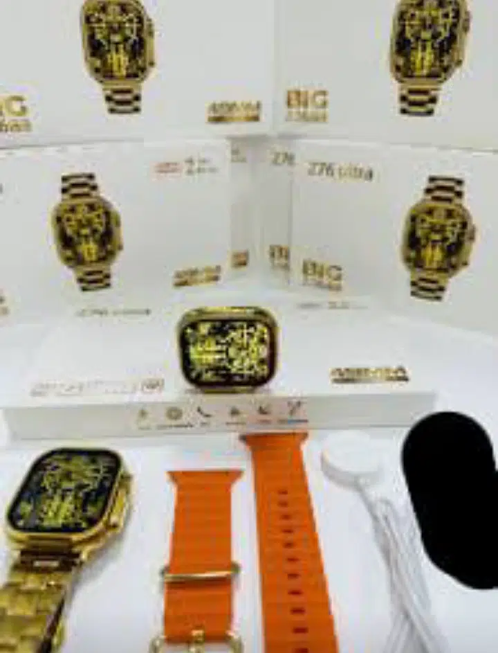 New Smart Watch Gold edition Series 8 Ultra Z76 Ultra with extra strap