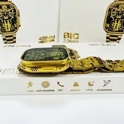 New Smart Watch Gold edition Series 8 Ultra Z76 Ultra with extra strap